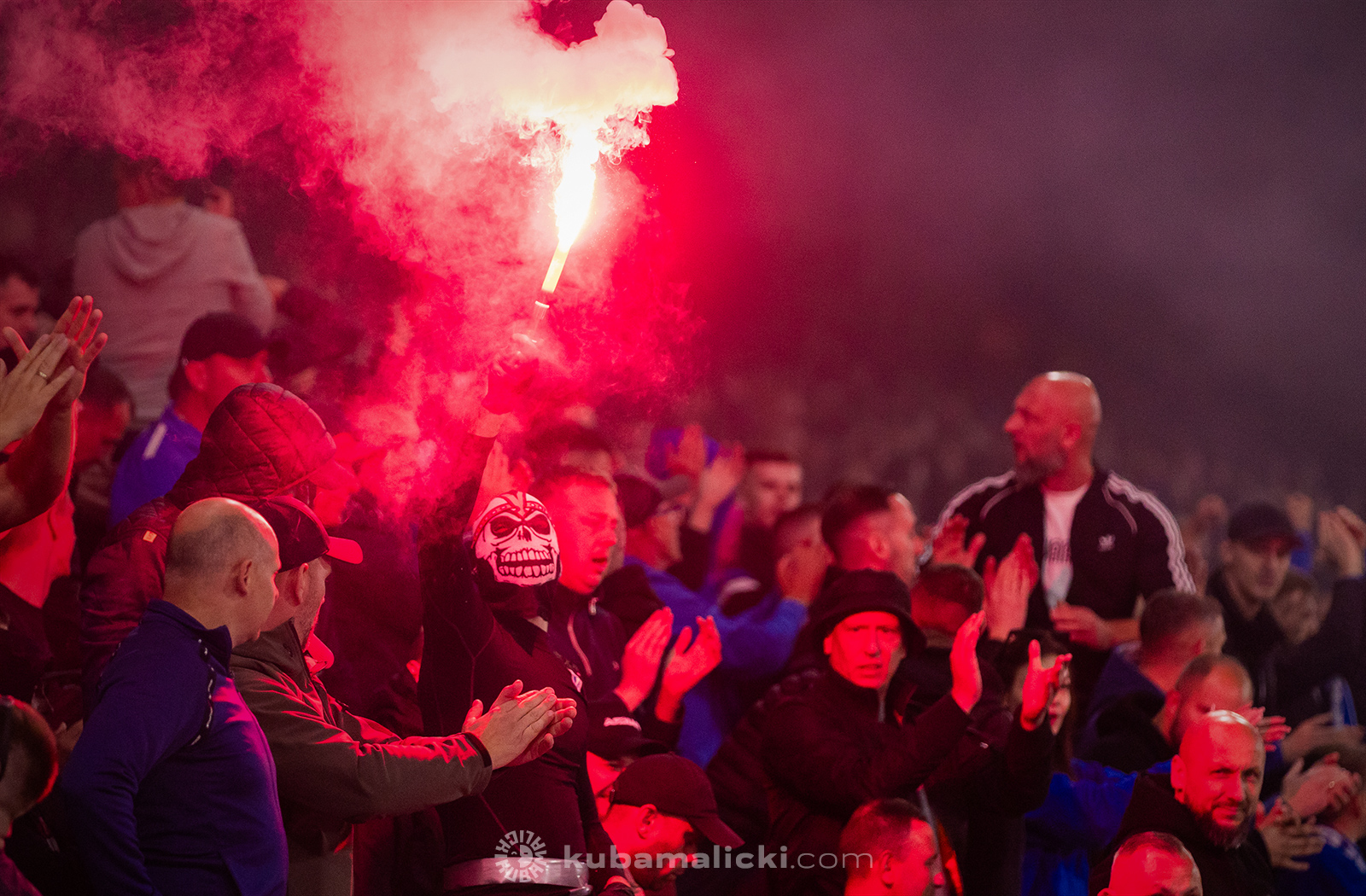 kibice Lecha Poznań w Londynie / Barwy Sportu